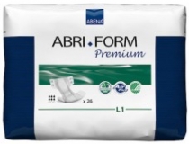 پوشک بزرگسال چسبی L1ابری فرمAbri- Form بزرگ 26 عدی