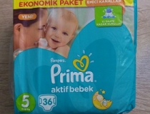پوشک بچه پمپرز ترک سایز5 -34 تایی