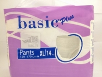 پوشک بزرگسال شورتی بیسیک خیلی بزرگ XL   basic