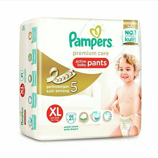 پوشک پریما پمپرز لهستانی شورتی سایز بزرگ XL